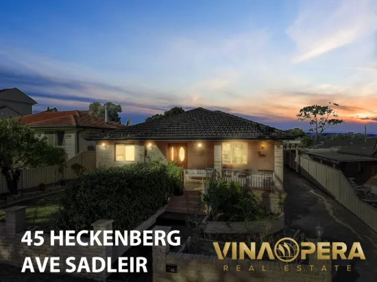 45 & 45A Heckenberg Avenue, Sadleir, NSW 2168