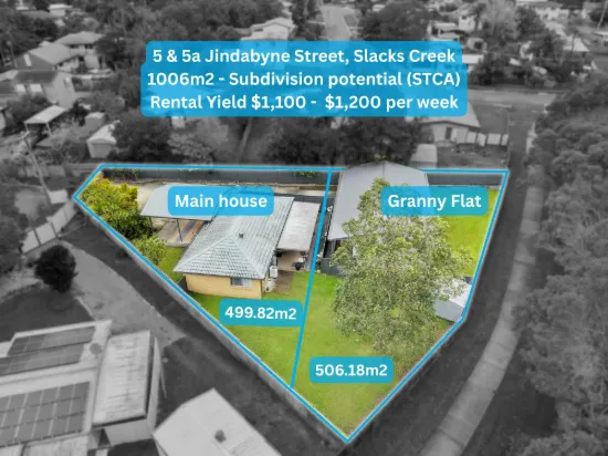5 & 5a Jindabyne Street, Slacks Creek, Qld 4127