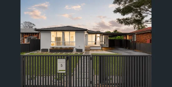 5 Brier Crescent, Quakers Hill, NSW 2763 - For Sale