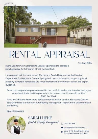 50 Verran St, Bellbird Park, Qld 4300-Image