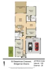 53 Desertrose Cr, Bridgeman Downs, Qld 4035-Floorplan