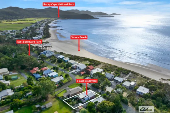 6 East Boulevard, Sisters Beach, Tas 7321