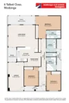 6 Talbot Close, West Wodonga, Vic 3690-Floorplan