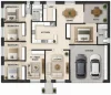 64 JAMES MUSCAT DRIVE, Walkerston, Qld 4751-Floorplan