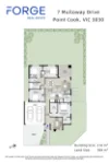 7 Mulloway Drive, Point Cook, Vic 3030-Floorplan