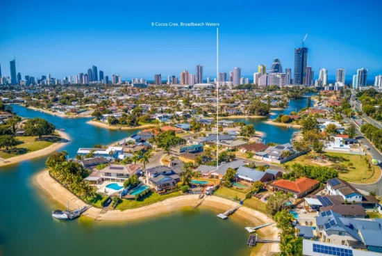 8 Cocos  Crescent, Broadbeach Waters, Qld 4218