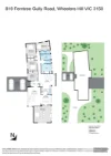 819 Ferntree Gully Road, Wheelers Hill, Vic 3150-Floorplan