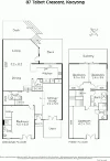 87 Talbot Crescent, Kooyong, Vic 3144-Floorplan