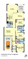 9 Cockatiel Circuit, Craigieburn, Vic 3064-Floorplan