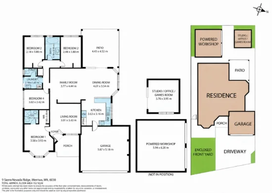 9 Sierra Nevada Ridge, Merriwa, WA 6030