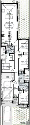 Lot 1019 Lutea Loop, Hilbert, WA 6112-Floorplan