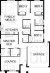 Lot 424 Lighthorse Avenue, 1The Rise Traralgon, Traralgon, Vic 3844-Floorplan