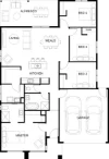 Lot 45 Kestrel Cr, Wangaratta, Vic 3677-Floorplan