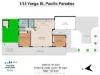 Unit 1/15 Yango Street, Pacific Paradise, Qld 4564-Floorplan