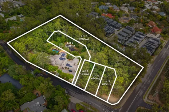 Lots 2 - 5 Kirkdale Road, Chapel Hill QLD 4069-Image