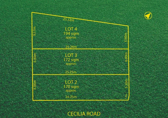 Proposed Lots 2-4/41 Cecilia Road, Christie Downs SA 5164-Image