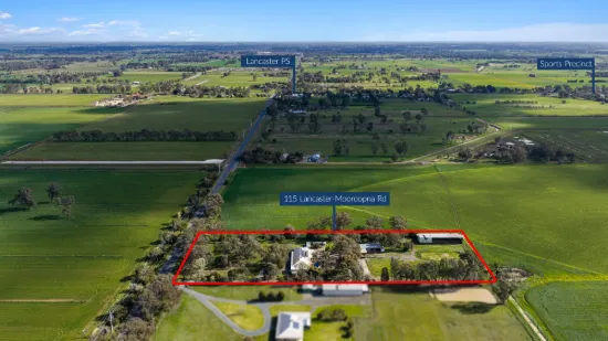115 Lancaster-Mooroopna Road, Lancaster, Vic 3620