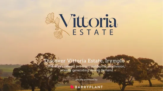 Discover Vittoria Estate - Land sales now available
