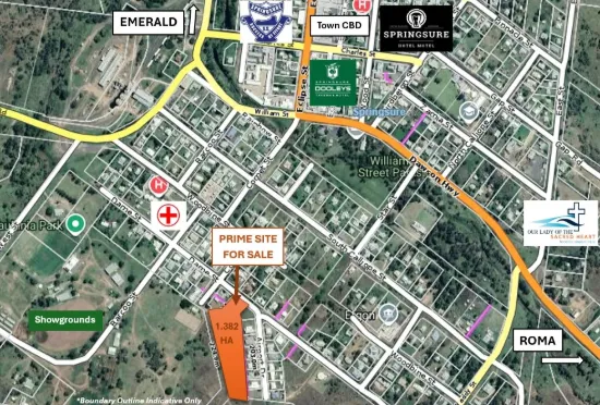 LARGE VACANT ALLOTMENT 1.4h- approx 14000 SQM -DEVELOPMENT OPPORTUNITIES 