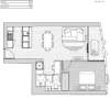 1205/191 Brunswick Street Street, Fortitude Valley, Qld 4006-Floorplan