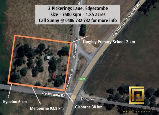 3 Pickerings Lane, Edgecombe, Vic 3444