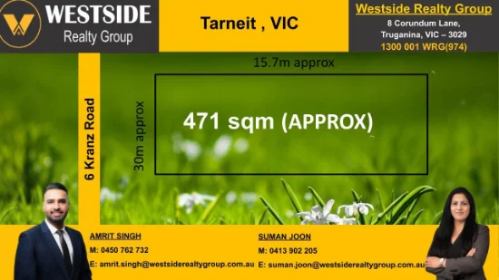 6 Kranz Road, Tarneit, Vic 3029 - For Sale