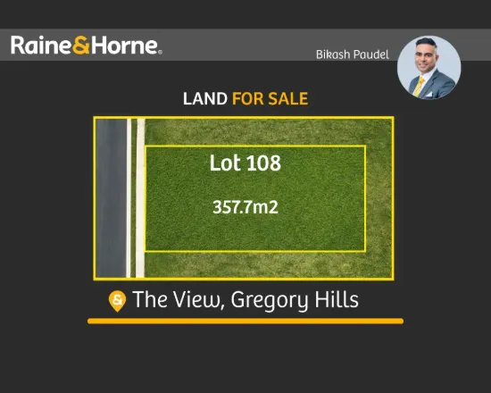 Lot 108, View, Gregory Hills, NSW 2557