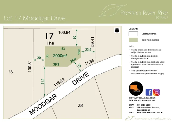 Lot 17, Preston River Rise, Boyanup, WA 6237
