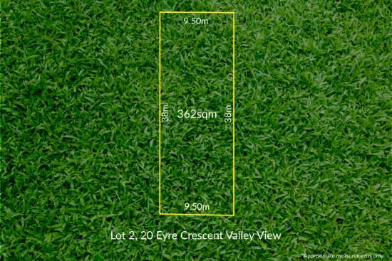 Lot 2, 20 Eyre Crescent, Valley View, SA 5093