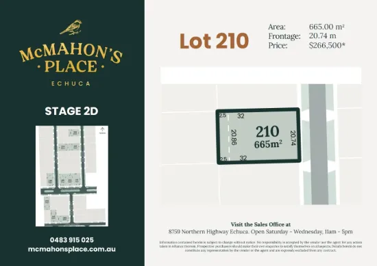 Lot 210, Silvertop Road, Echuca, Vic 3564
