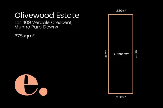 Lot 409 Verdale Crescent, Munno Para Downs, SA 5115