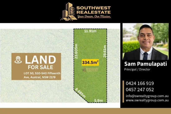 Lot 50, 530-540 Fifteenth Avenue, Austral, NSW 2179