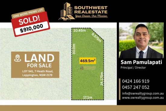 Lot 541, 7 Heath Road, Leppington, NSW 2179