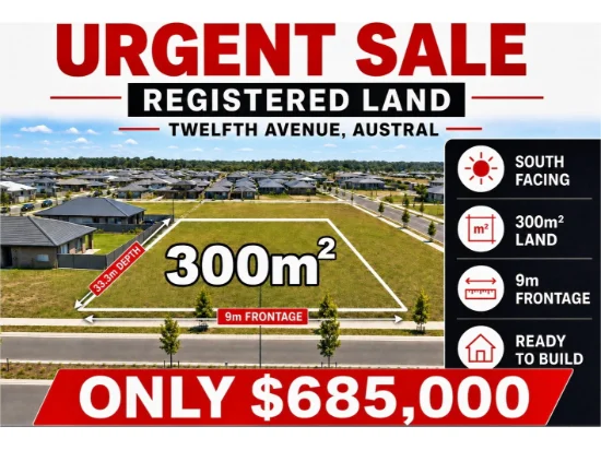 Lot X76, Twelfth Ave, Austral, NSW 2179
