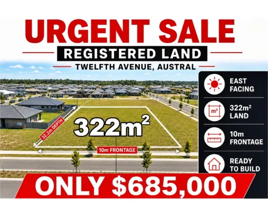Lot X8, Twelfth Ave, Austral, NSW 2179