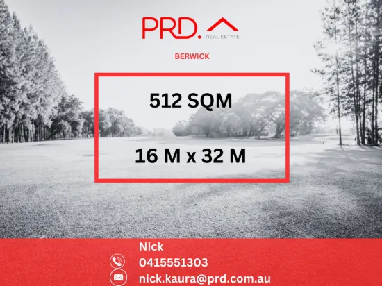 Rare Opportunity: Generous 512m² North-Facing Block Fronting Linear Parkland
