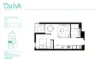 1206/61 Galada Ave, Parkville, Vic 3052-Floorplan