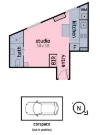 1917/8 Marmion Place, Docklands, Vic 3008-Floorplan