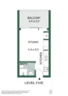 504/302 Crown Street, Darlinghurst, NSW 2010-Floorplan