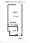 510/268 Flinders Street, Melbourne, Vic 3000-Floorplan