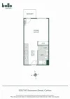 535/746 Swanston Street, Carlton, Vic 3053-Floorplan