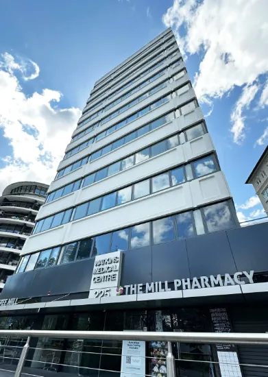 Compact & Complete: Office with Kitchenette, CBD views & Parking