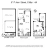 1/17 John Street, Clifton Hill, Vic 3068-Floorplan