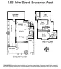 1/66 John Street, Brunswick East, Vic 3057-Floorplan