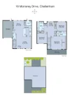 16 Monterey Drive, Cheltenham, Vic 3192-Floorplan