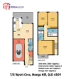 7/5 Wyatt Crescent, Mango Hill, Qld 4509-Floorplan