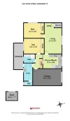 1/134 Appin Street, Wangaratta, Vic 3677-Floorplan