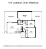 1/14 Ludeman Court, Reservoir, Vic 3073-Floorplan
