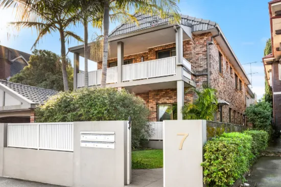 1/7 Belmont Road, Mosman, NSW 2088