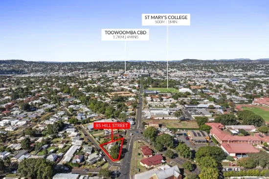 1/85 Hill Street, Newtown, Qld 4350